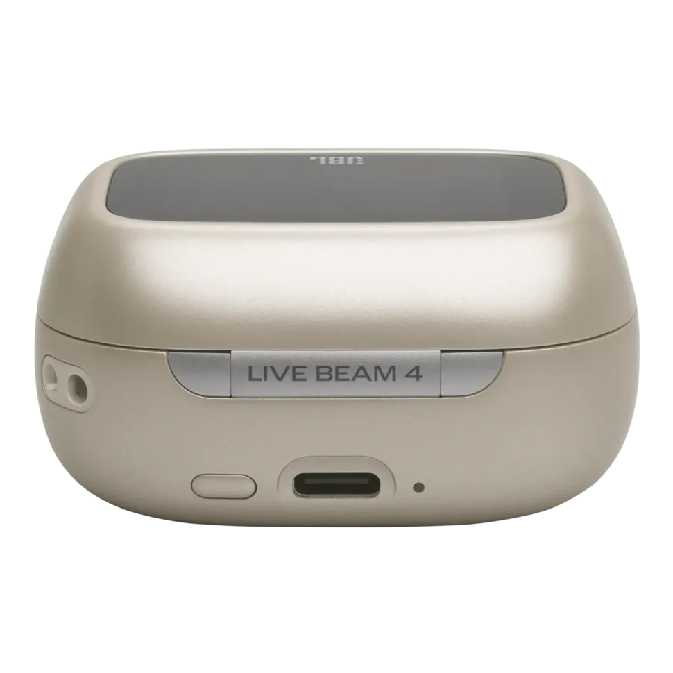 JBL Live Beam 4 trådlösa in-ear-hörlurar Champagne