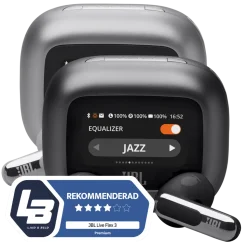 JBL Live Flex 3 Trådlösa hörlurar Svart