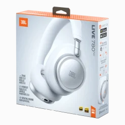 JBL Live 780NC over-ear-hörlurar med brusreducering Vit