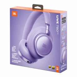 JBL Live 780NC over-ear-hörlurar med brusreducering Purple