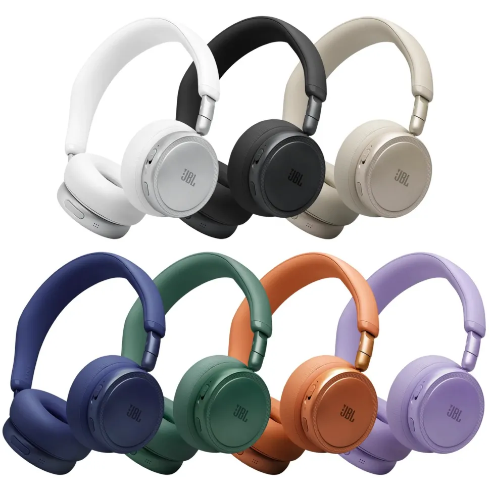 JBL Live 680NC trådlösa on-ear-hörlurar Orange