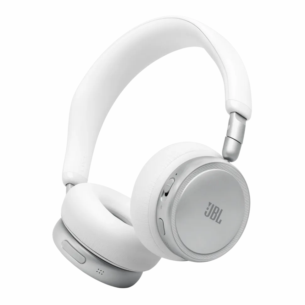 JBL Live 680NC trådlösa on-ear-hörlurar White
