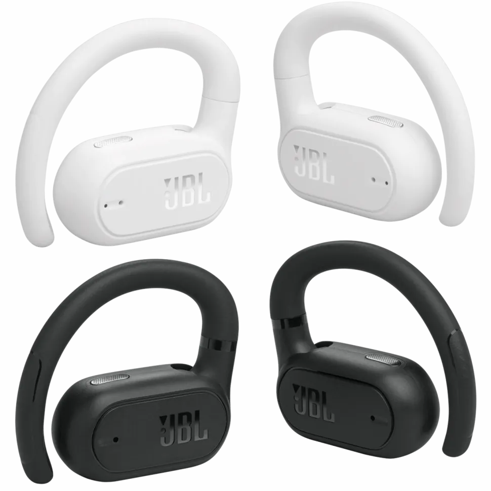 JBL Soundgear Sense trådlösa open-ear-hörlurar Svart