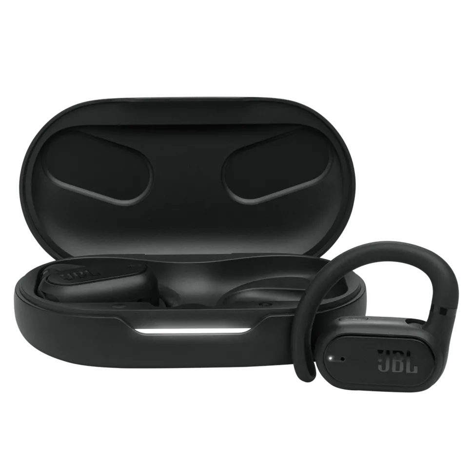 JBL Soundgear Sense trådlösa open-ear-hörlurar Svart