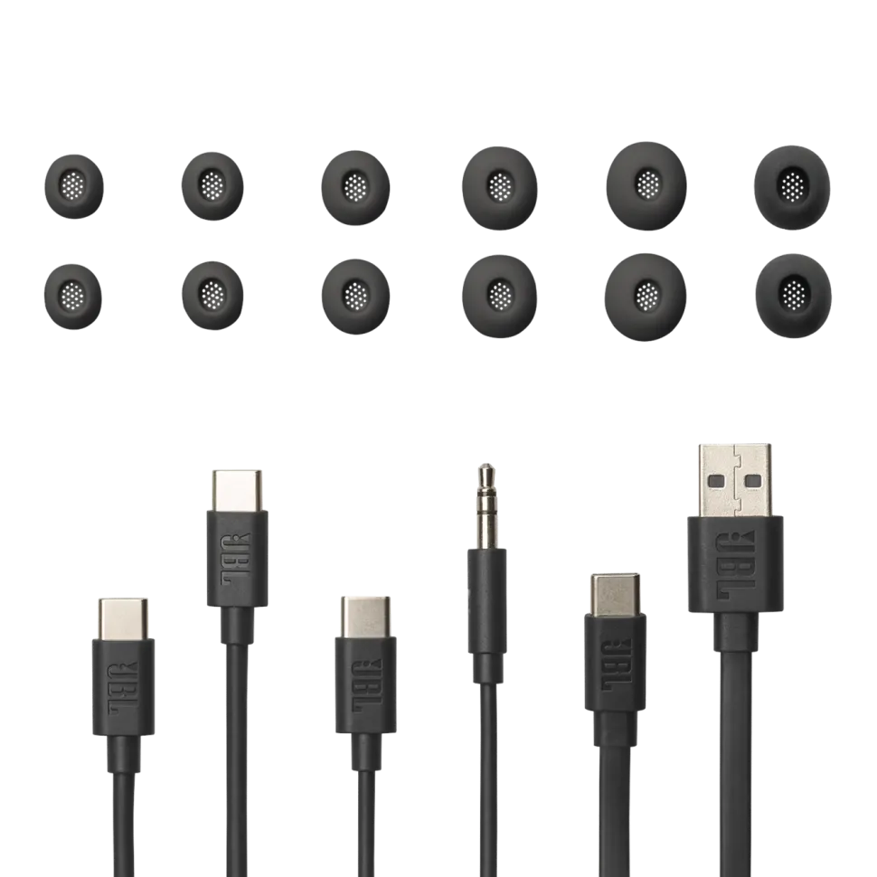 JBL Tour Pro 3 trådlösa in-ear-hörlurar Svart