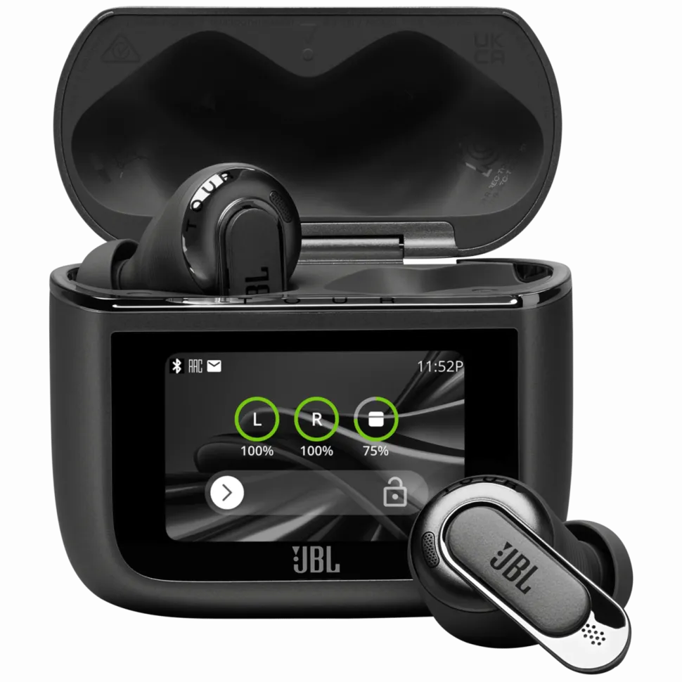 JBL Tour Pro 3 trådlösa in-ear-hörlurar Svart