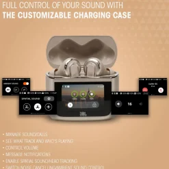 JBL Tour Pro 3 trådlösa in-ear-hörlurar Grön