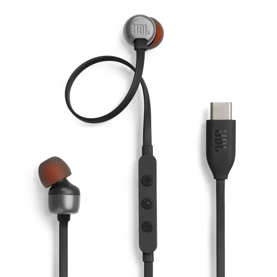 JBL Tune 310C Hörlurar med USB-C Svart
