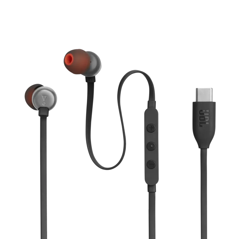 JBL Tune 310C Hörlurar med USB-C Svart