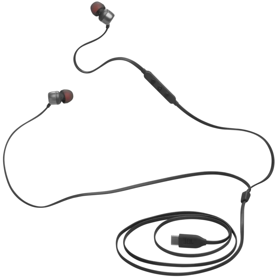 JBL Tune 310C Hörlurar med USB-C Svart