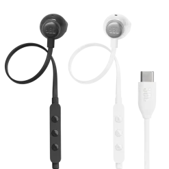 JBL Tune 305C USB-C-hörlurar med sladd Vit