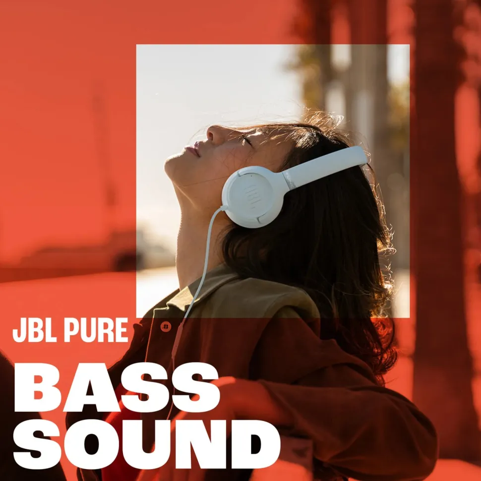 JBL Tune 530C USB-C on-ear-hörlurar Svart