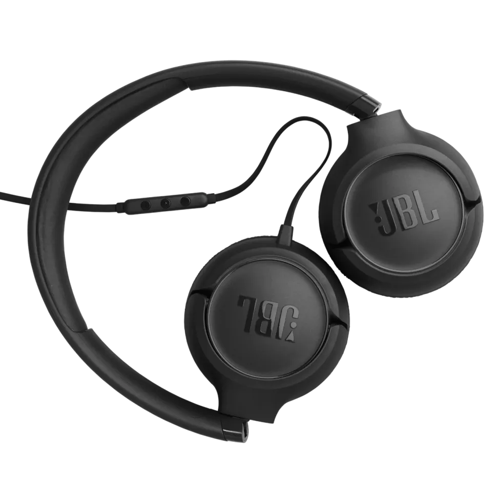 JBL Tune 530C USB-C on-ear-hörlurar Svart