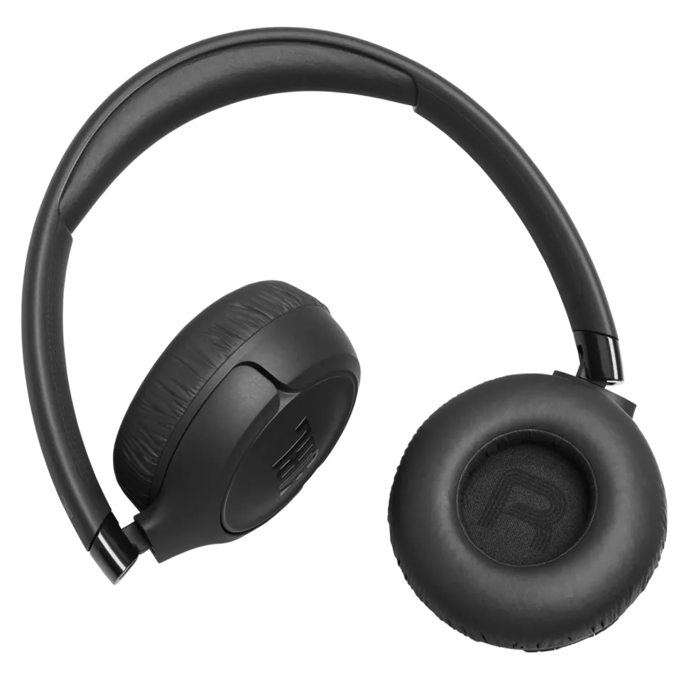 JBL Tune 680NC Trådlösa on-ear-hörlurar med aktiv brusreducering Svart