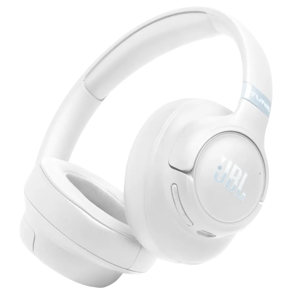 JBL Tune 780NC Trådlösa over-ear-hörlurar med aktiv brusreducering Vit