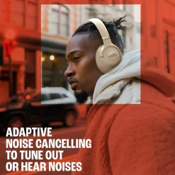 JBL Tune 780NC Trådlösa over-ear-hörlurar med aktiv brusreducering Vit