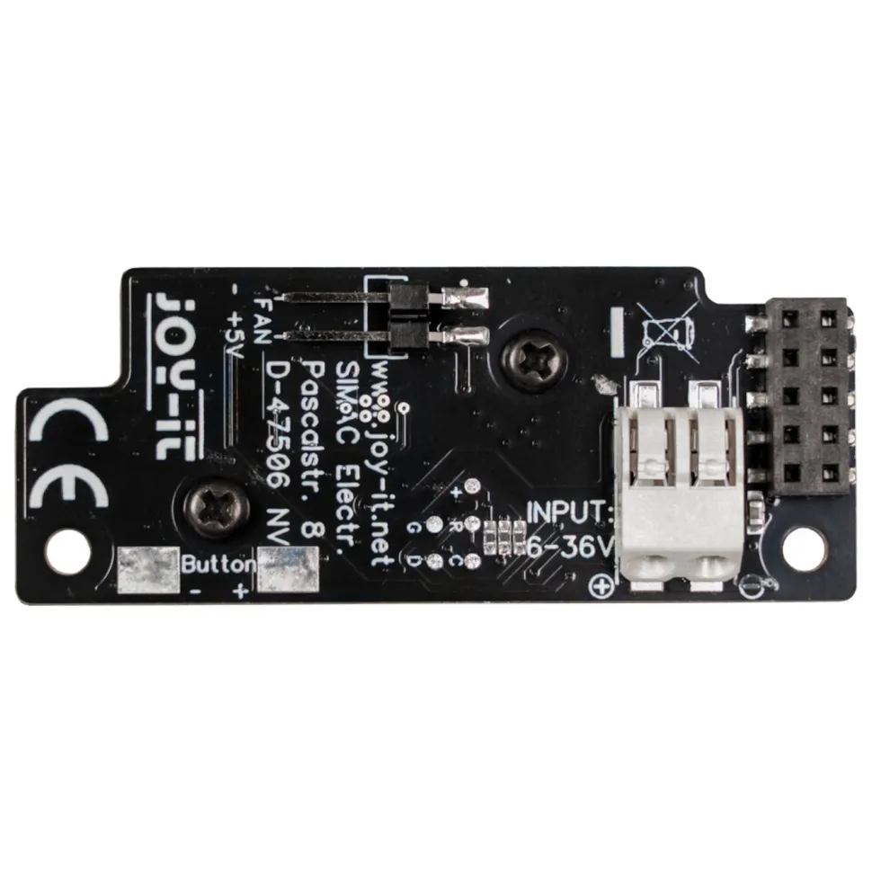 Joy-it Strömförsörjningskort för Raspberry Pi 3, 4 och 5