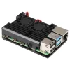 Joy-it Tåligt aluminiumskabinett för Raspberry Pi 4 B