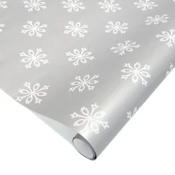 Julklappspapper Snöstjärnor