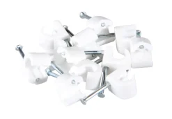 Kabelklammer för rund kabel 7-10 mm 10-pack
