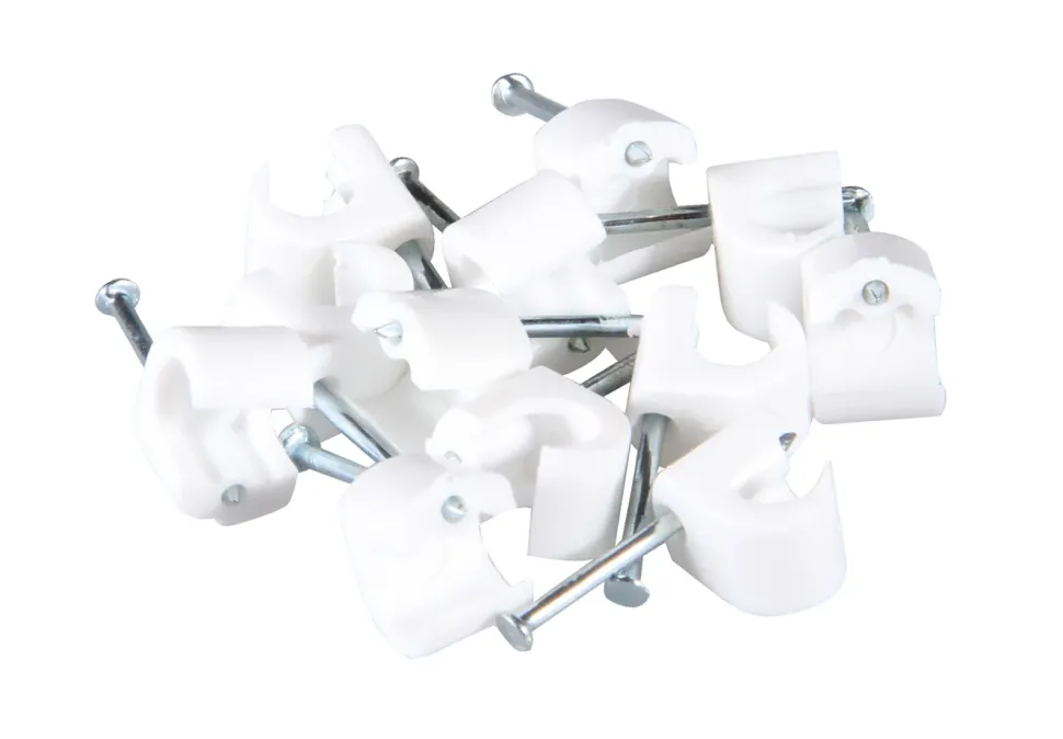 Kabelklammer för rund kabel 7-10 mm 10-pack