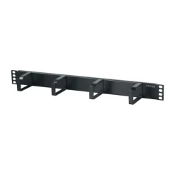 19"-kabelpanel Svart 1U