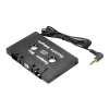 Kassettadapter 3,5 mm-kontakt Svart
