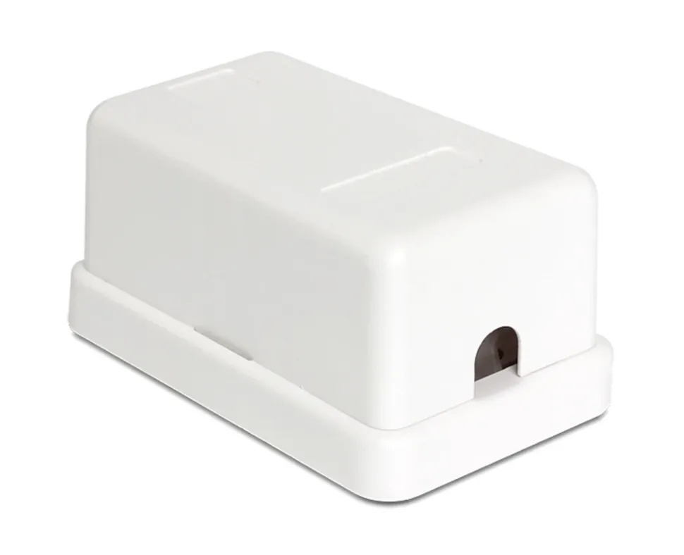 Keystone-uttagsbox 1 port
