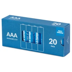 Kjell & Company AAA-batterier (LR03) 20-pack