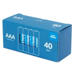 Kjell & Company AAA-batterier (LR03) 40-pack