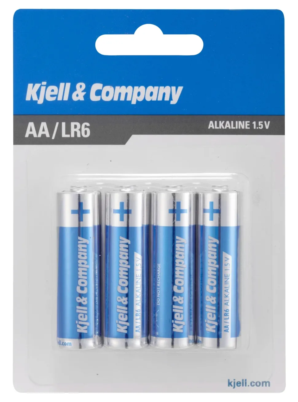 Kjell & Company AA-batterier (LR6) 4-pack