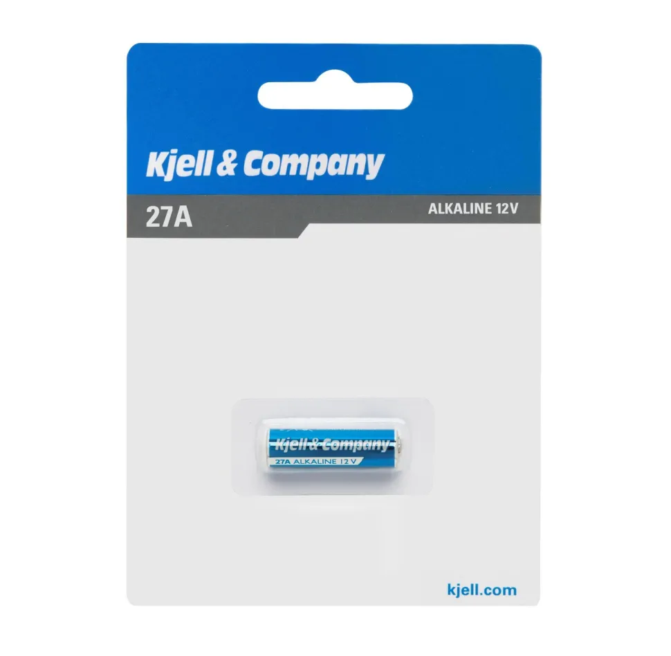 Kjell & Company Alkaliskt 27A-batteri (LR27)
