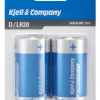 Kjell & Company D-batterier (LR20) 2-pack
