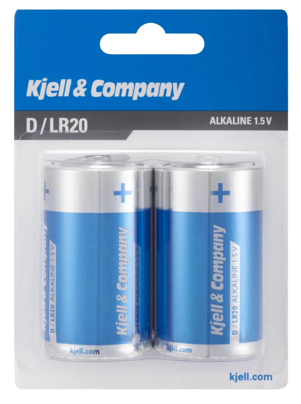 Kjell & Company D-batterier (LR20) 2-pack