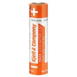 Kjell & Company 18650 Li-ion-batteri med USB-C 2600 mAh
