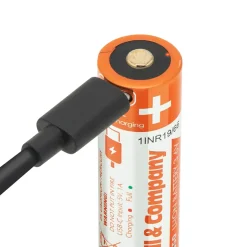 Kjell & Company 18650 Li-ion-batteri med USB-C 2600 mAh