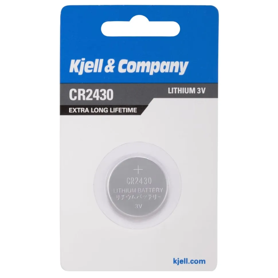 Kjell & Company Litiumbatteri CR2430 1-pack