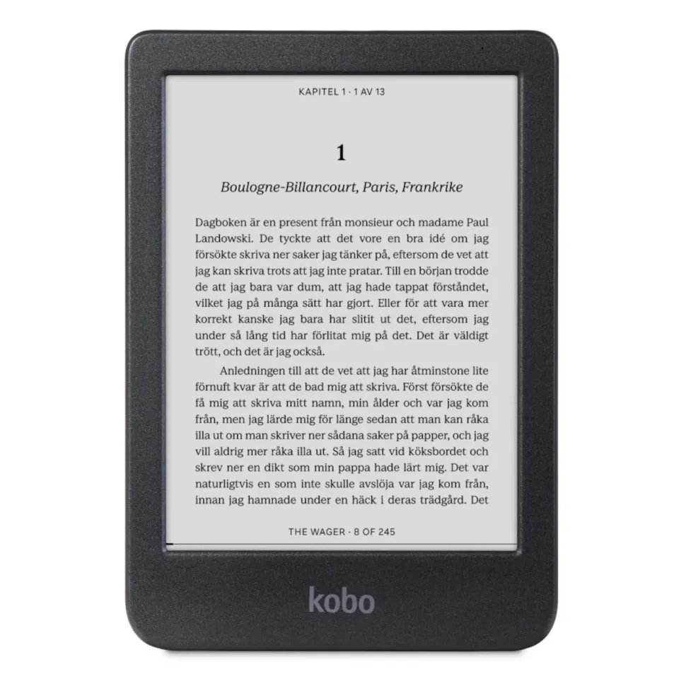 Kobo Clara BW läsplatta 6"