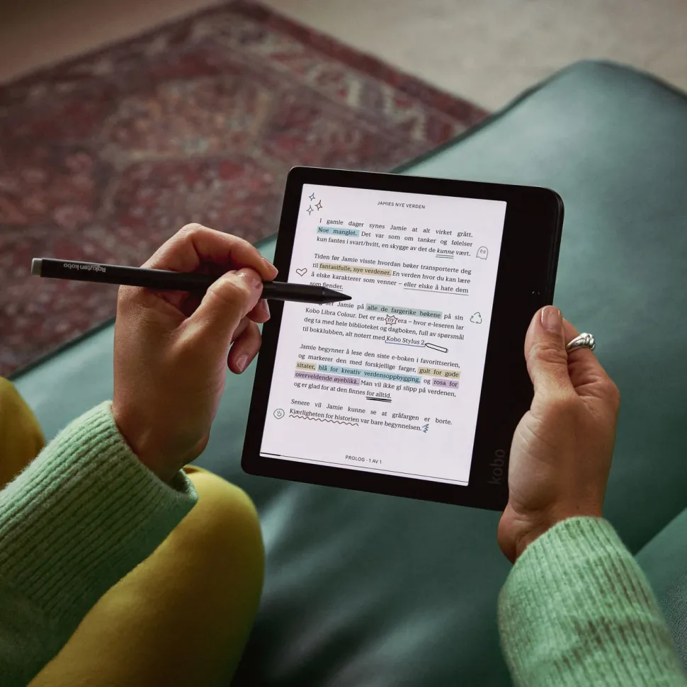 Kobo Libra Colour läsplatta 7" Vit