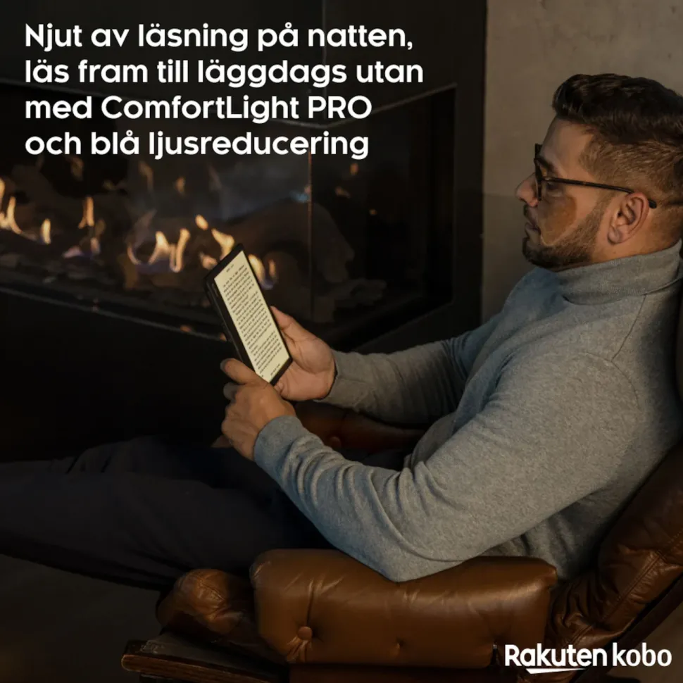 Kobo Sage Vattentät läsplatta 8” med wifi