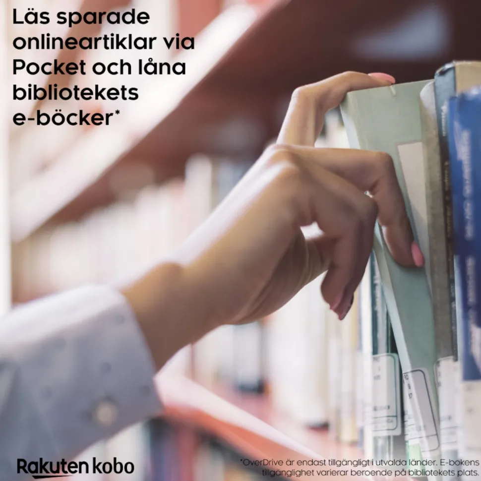 Kobo Sage Vattentät läsplatta 8” med wifi