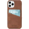 Krusell Plånboksskal för iPhone 12 Pro Max Cognac
