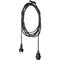 Lamphållare E27 med kabel
