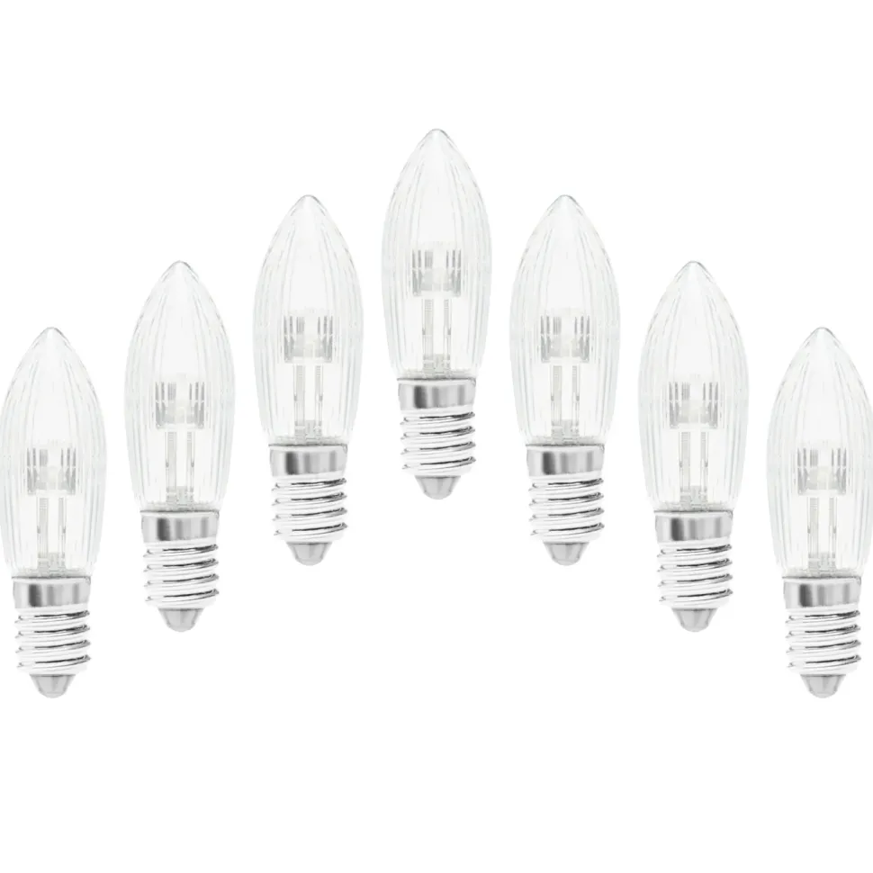 Ledsavers Reservlampa till Adventsljusstakar LED 7-pack