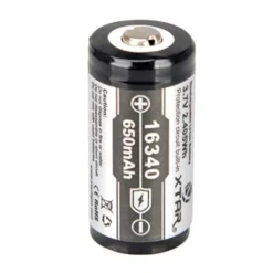 16340 Li-ion-batteri 3,7 V 650 mAh