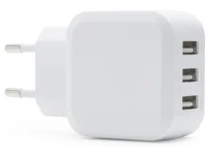 Linocell 4,8 A USB-laddare med tre portar