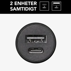 Linocell Billaddare med snabbladdning 30 W