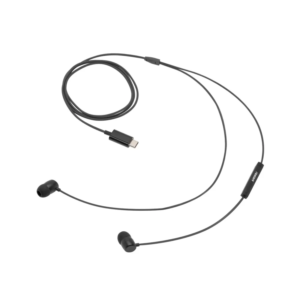 Linocell Bullets USB-C-Hörlurar Svart