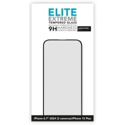 Linocell Elite Extreme Curved Skärmskydd för iPhone 16 Plus