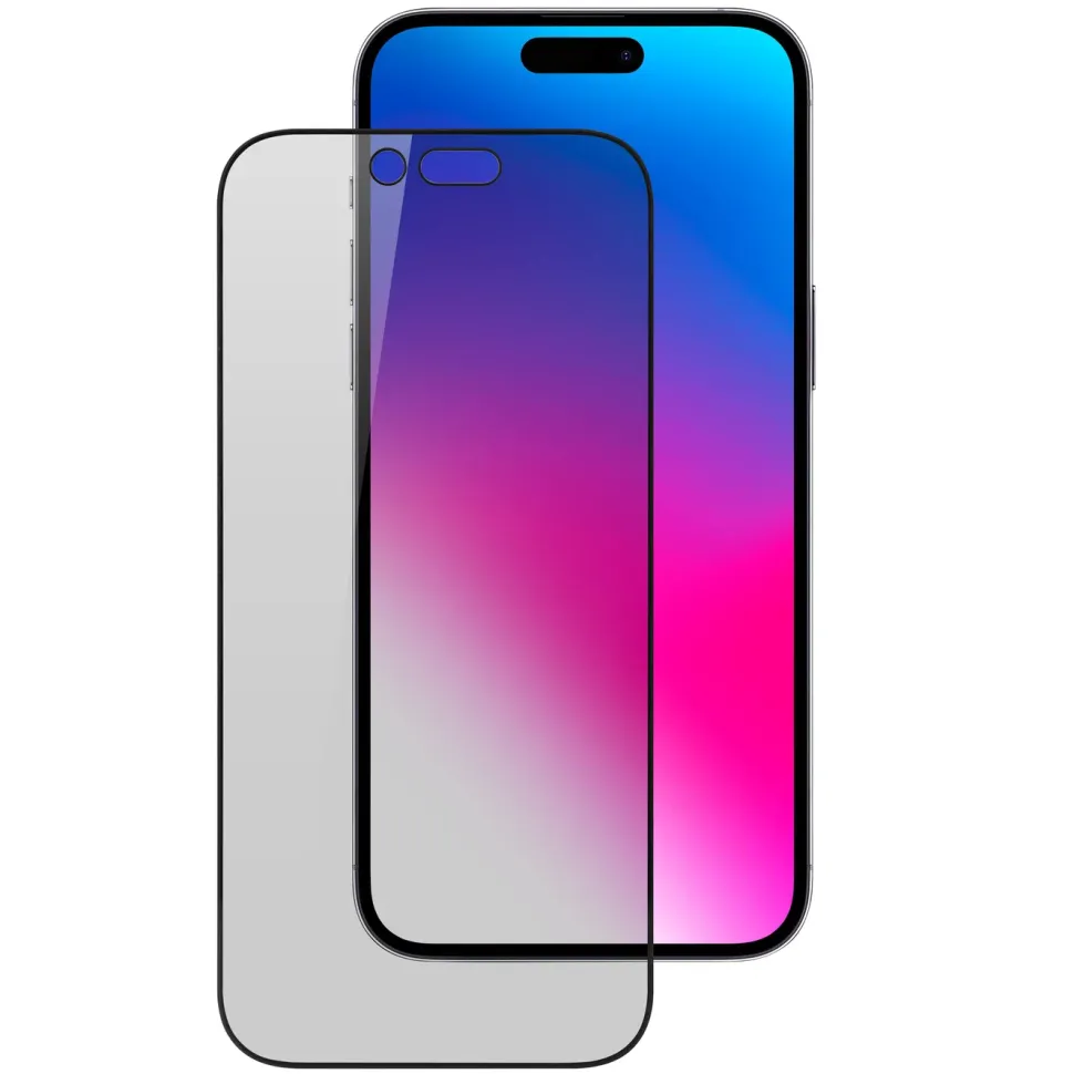 Linocell Elite Extreme Curved Privacy Skärmskydd för iPhone 16 Pro och 17